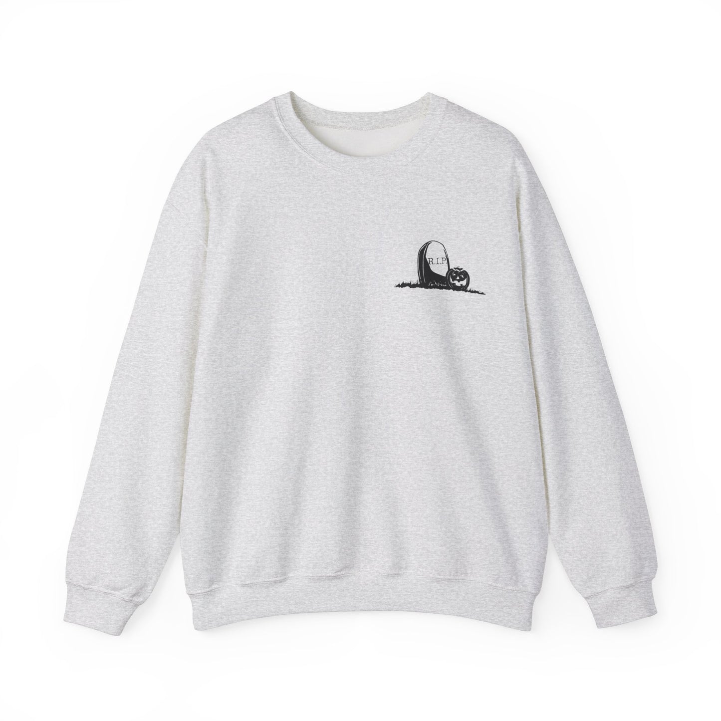 Halloween Left Chest Graphic Sweatshirt