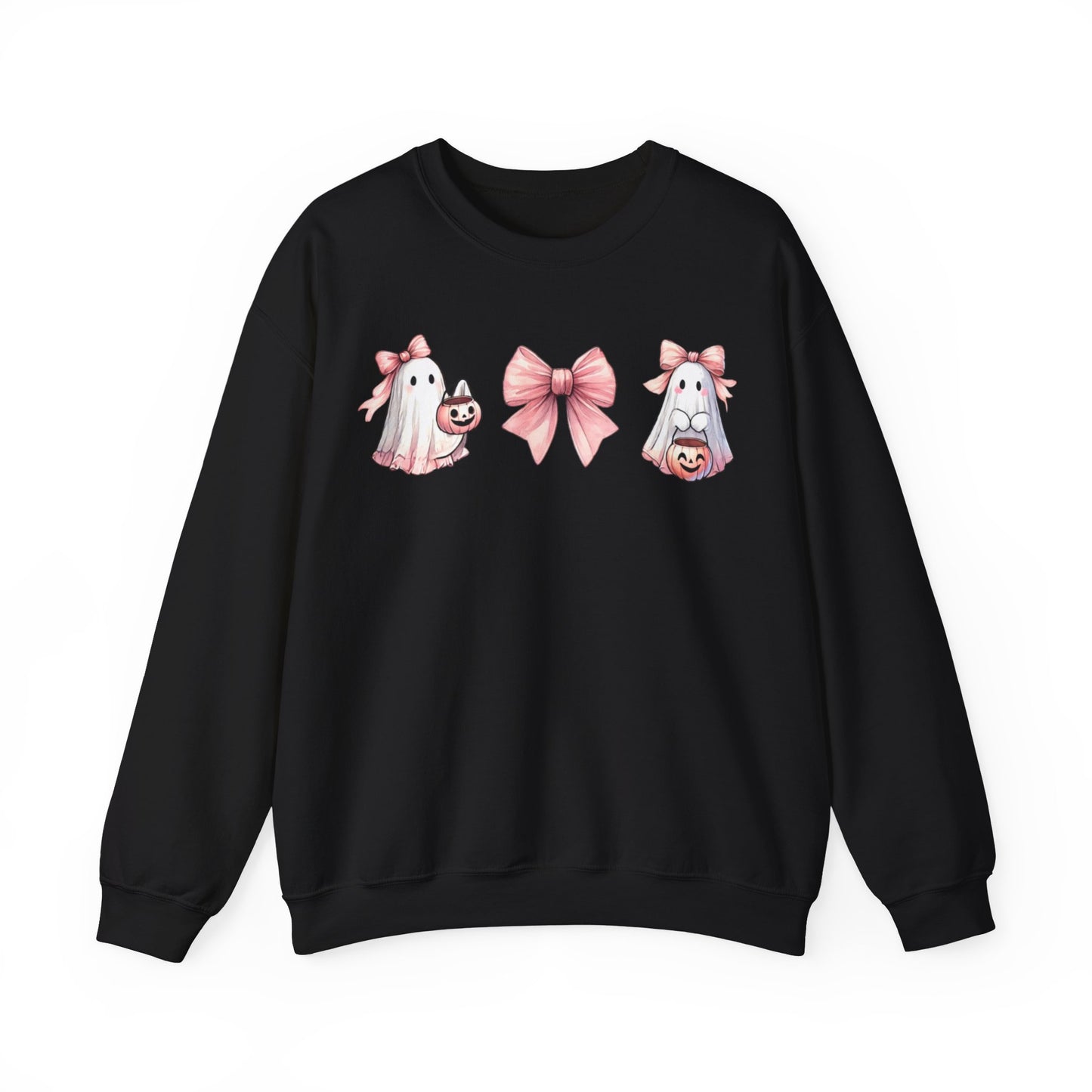 Coquette Bow and Ghosts Sweatshirt