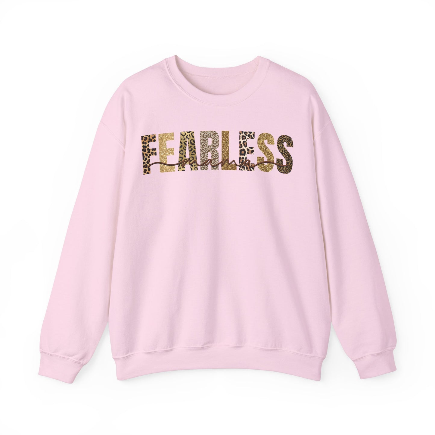 Fearless Mama Leopard Pattern Sweatshirt