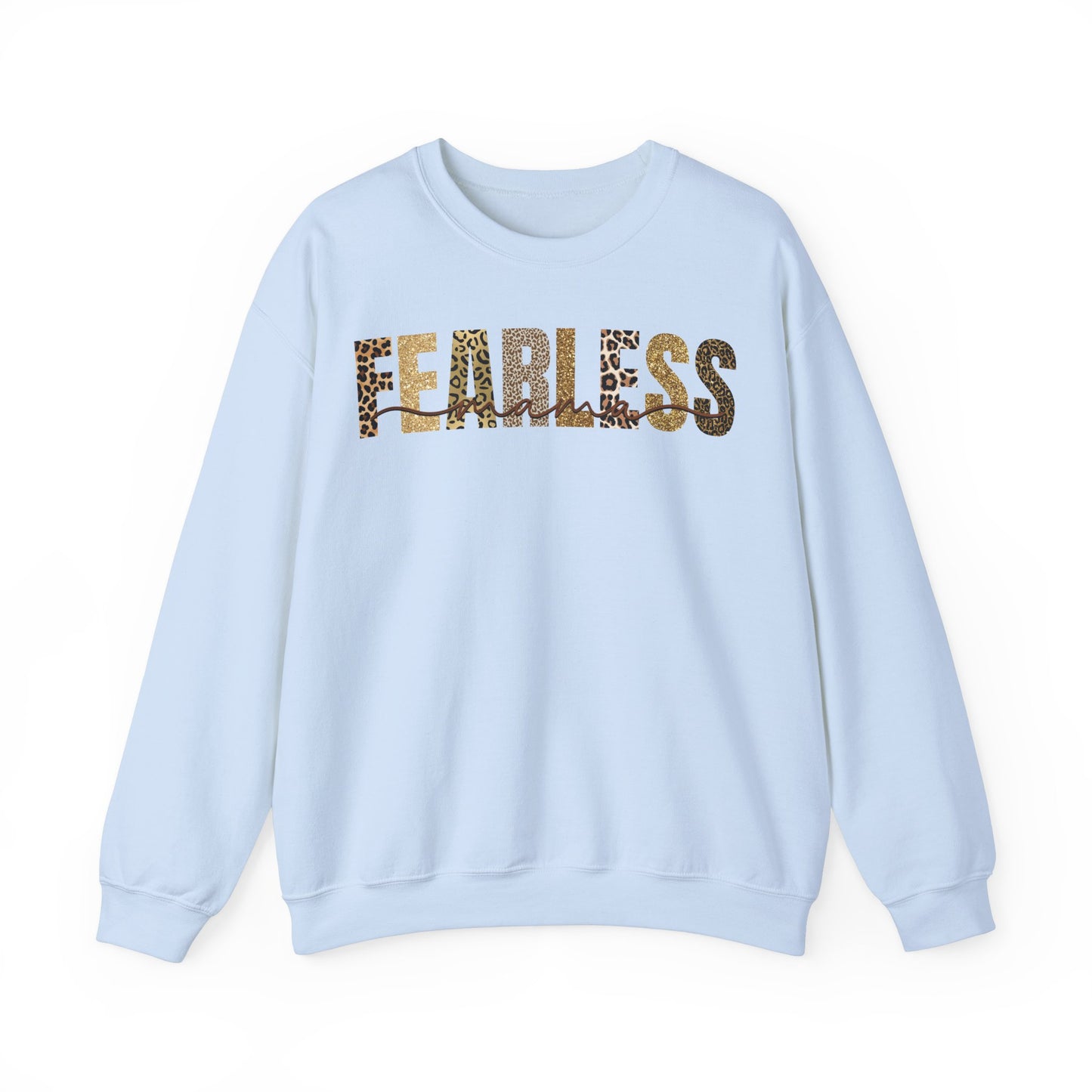 Fearless Mama Leopard Pattern Sweatshirt