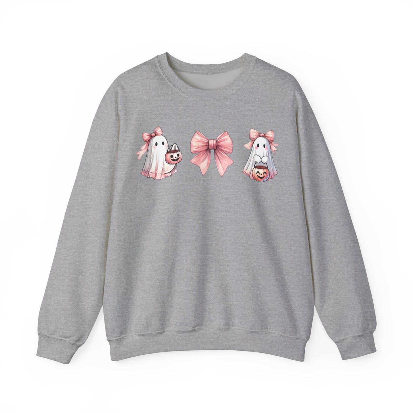 Coquette Bow and Ghosts Sweatshirt