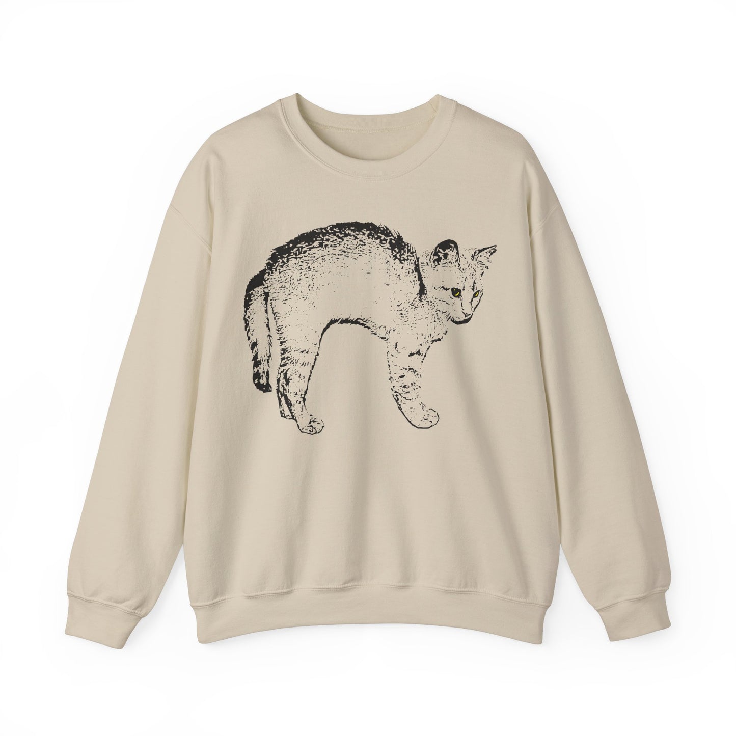 Cat Silhouette Sweatshirt