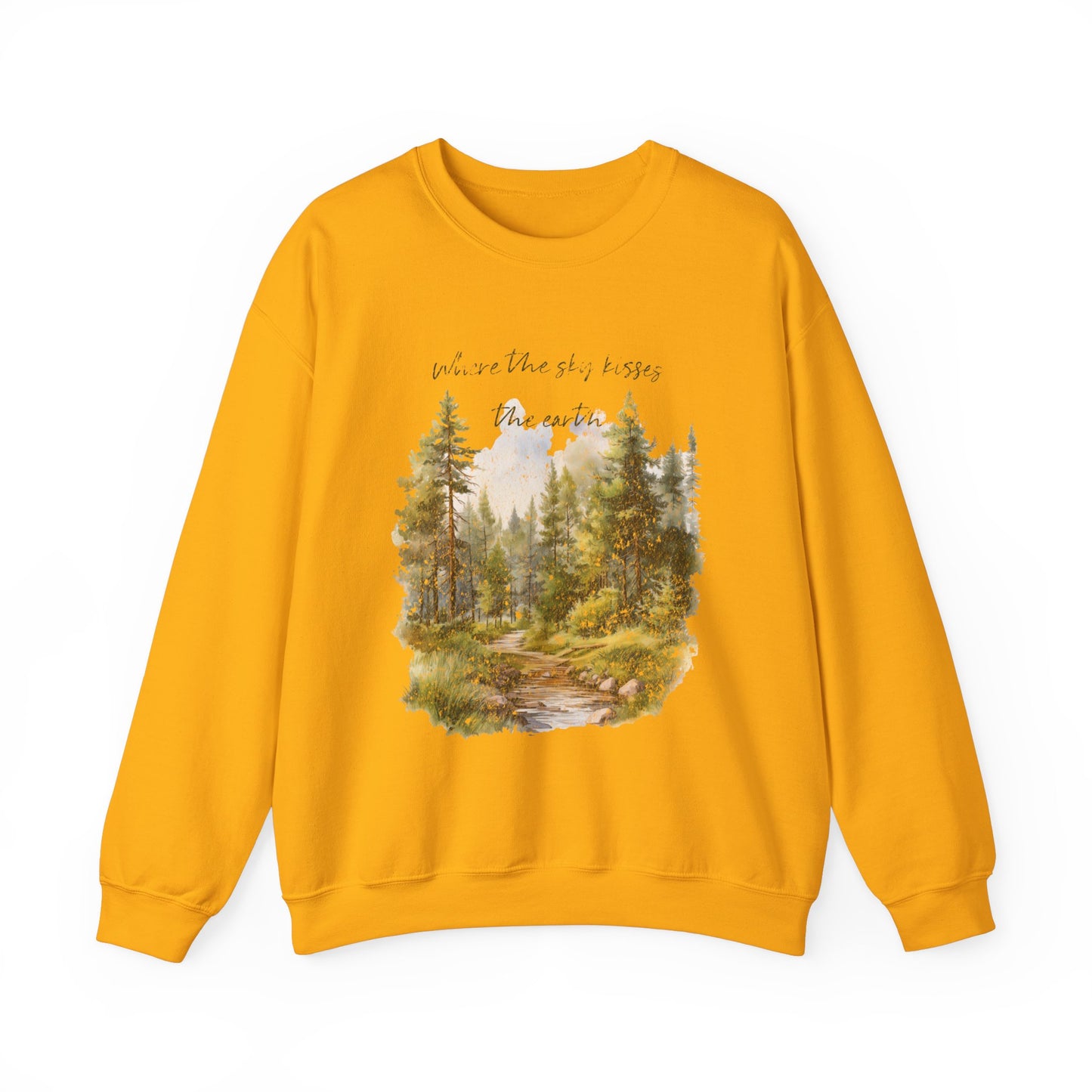 Nature Watercolor Sweatshirt