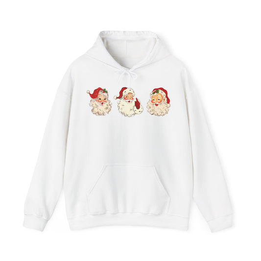 Vintage Cute Santa Graphic Hoodie