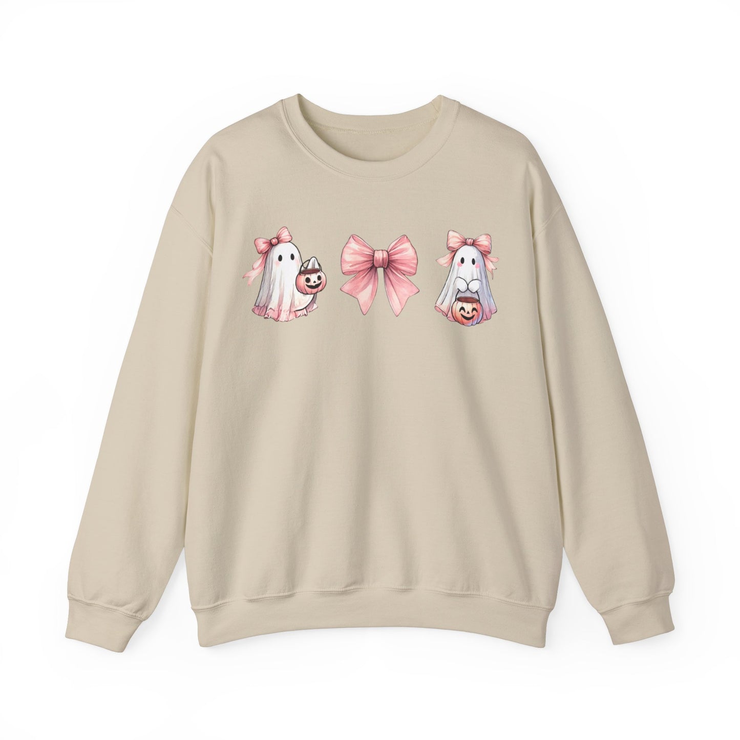 Coquette Bow and Ghosts Sweatshirt