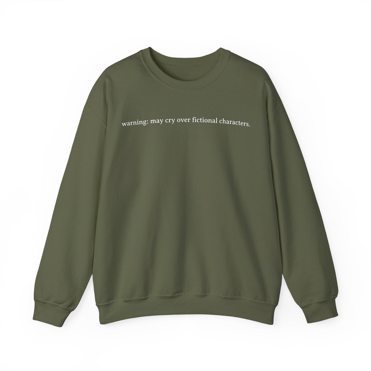 Warning May Cry Over Fictional Characters Sweatshirt