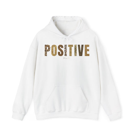 Positive Me 24:7 Glitter Leopard Patterns Hoodie