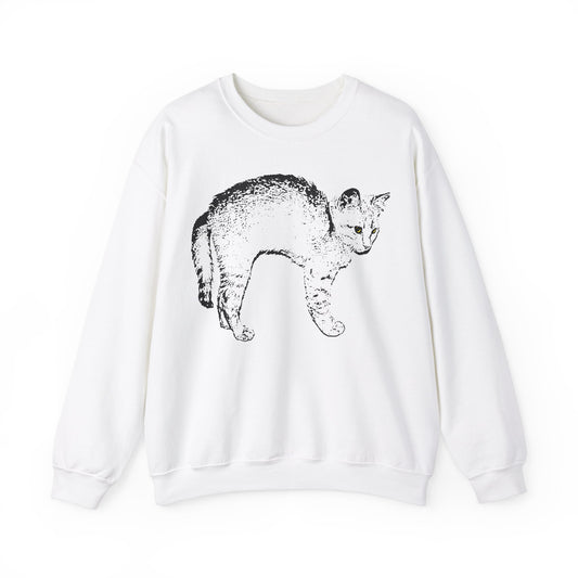 Cat Silhouette Sweatshirt