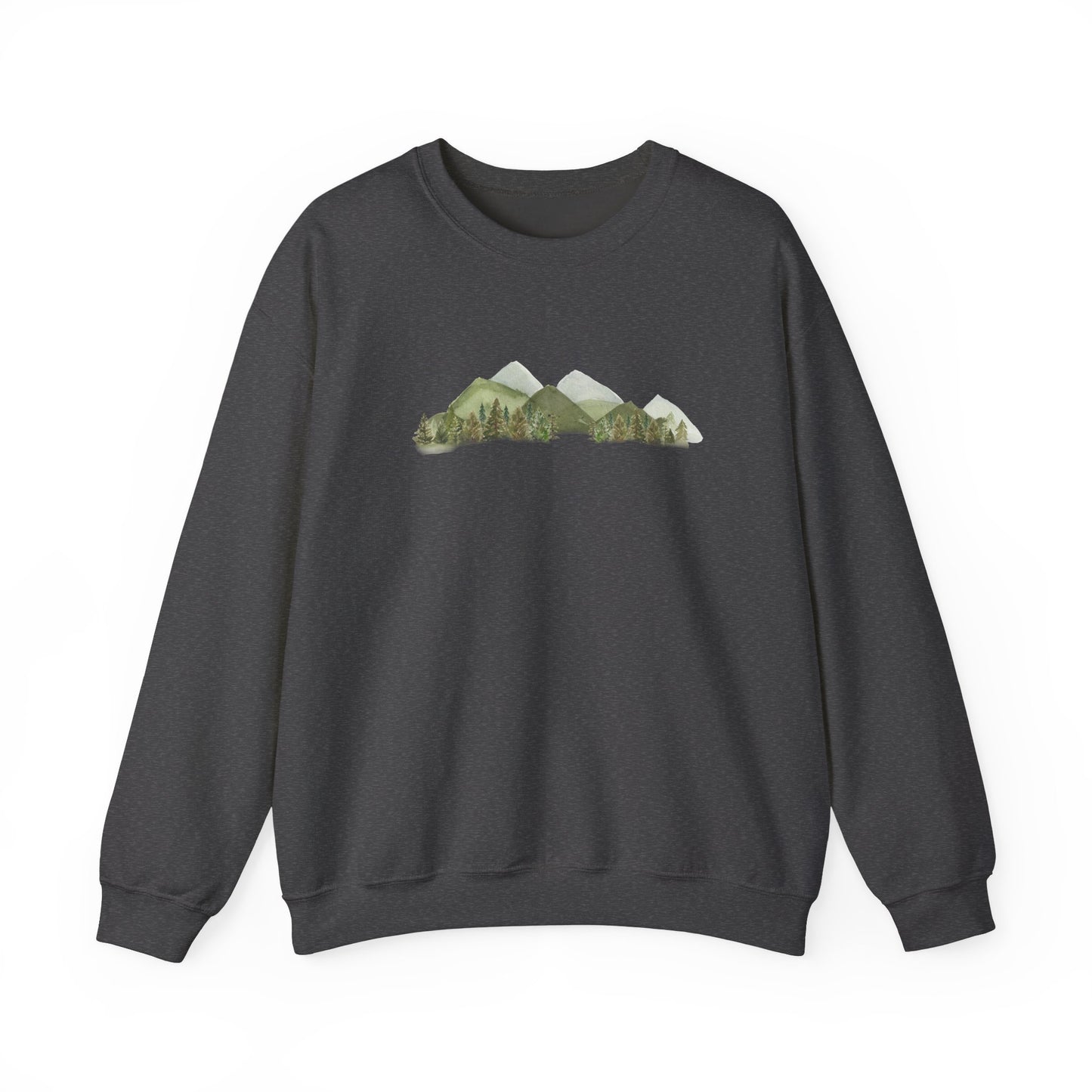 Sage Green Mountain Sweatshirt