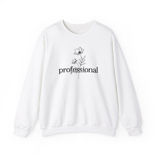 Professional Yapper Wildflower Sweatshirt