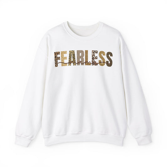 Fearless Mama Leopard Pattern Sweatshirt