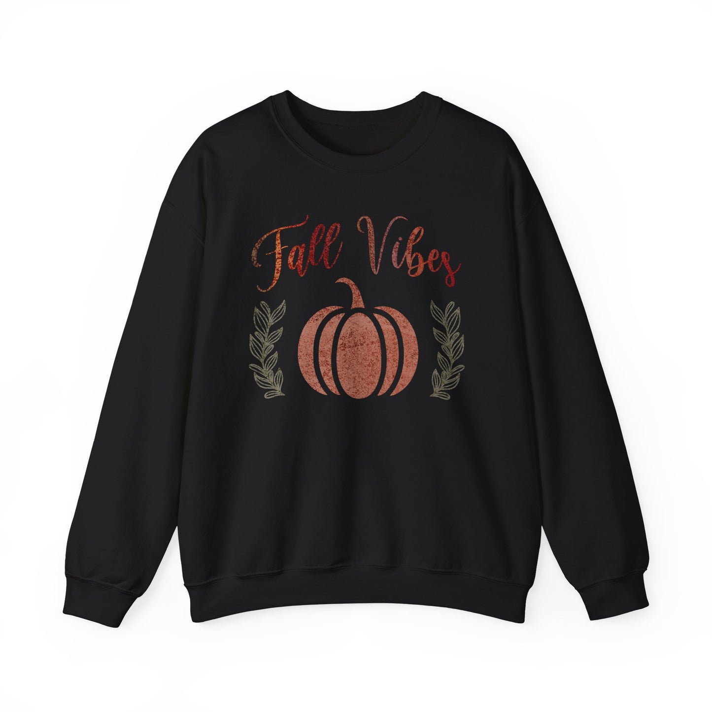 Fall Vibes Pumpkin Graphic Sweatshirt