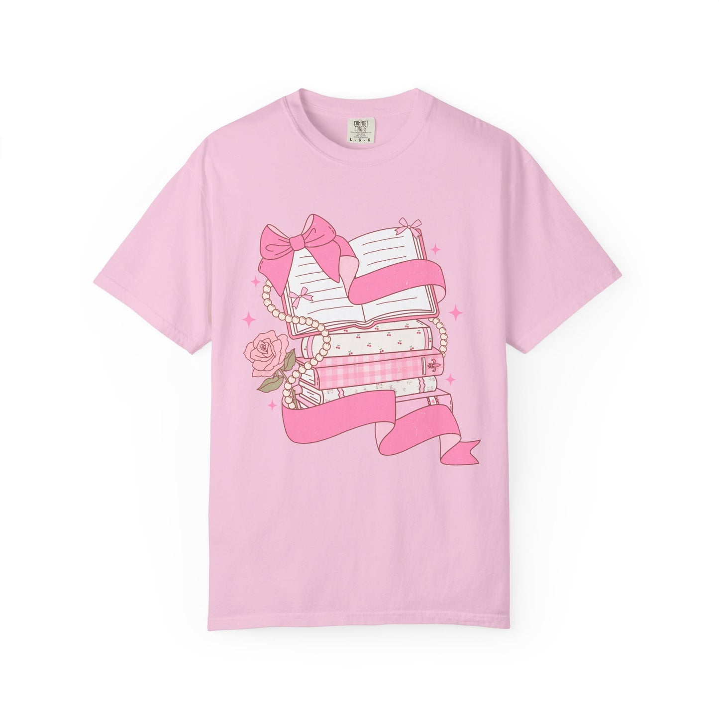 Coquette Book Lover Comfort Colors T-shirt