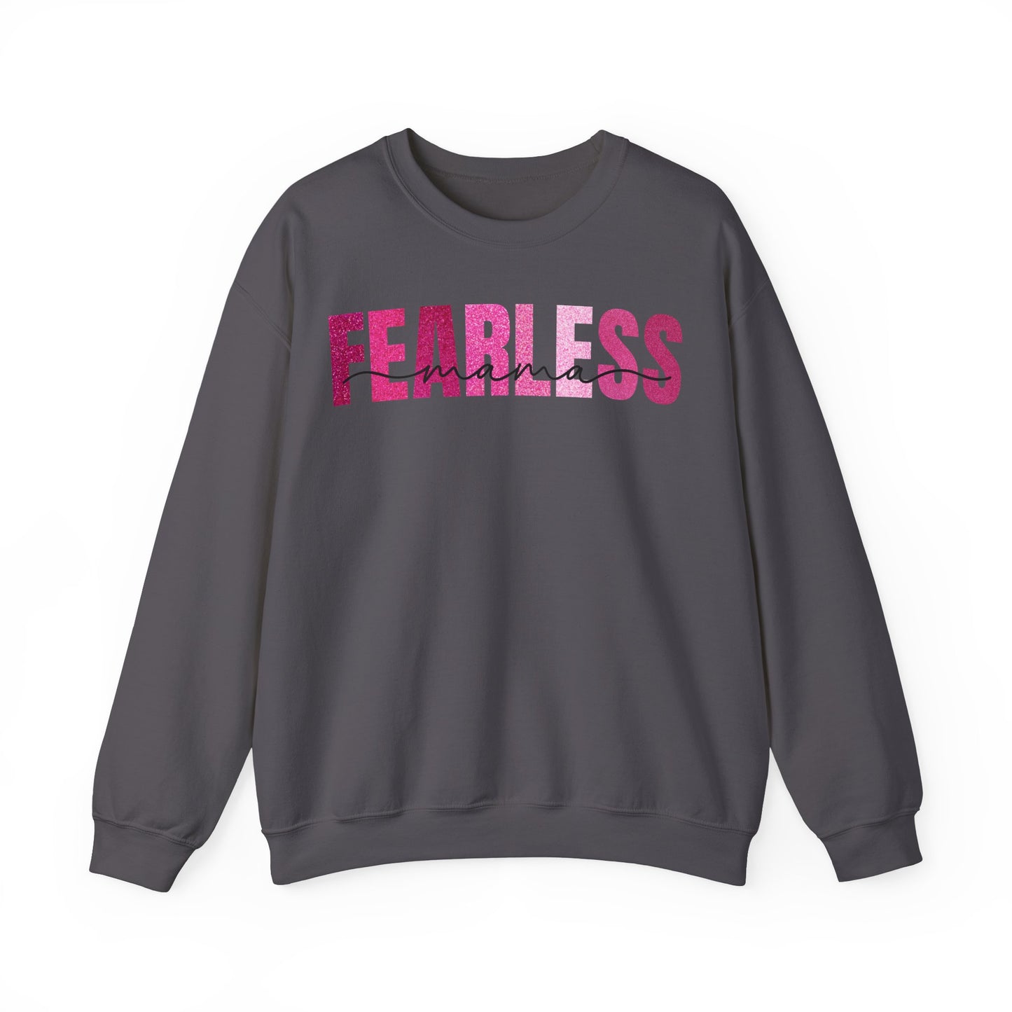 Fearless Mama Glitter Pink Patterns Sweatshirt