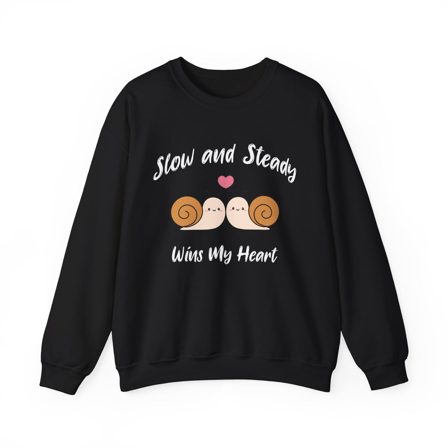 Snail Couple Graphic Sweatshirt