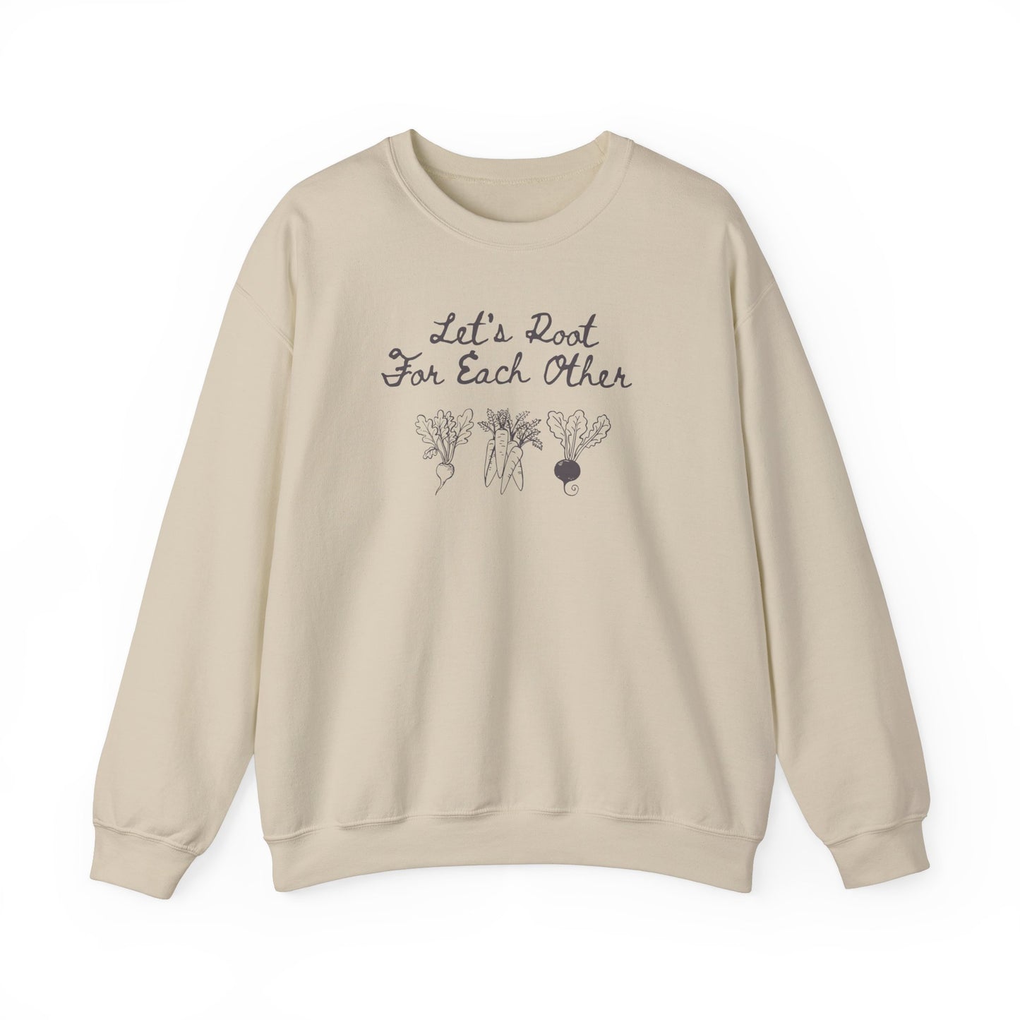 Let's Root For Each Other Graphic Sweatshirt