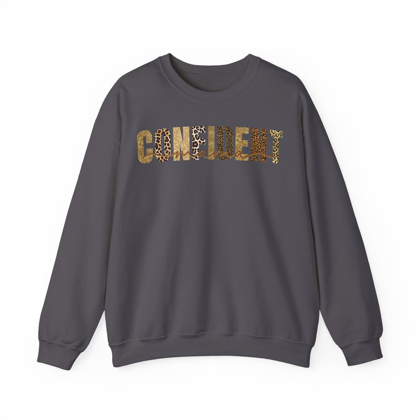 Confident Mama Leopard Pattern Sweatshirt