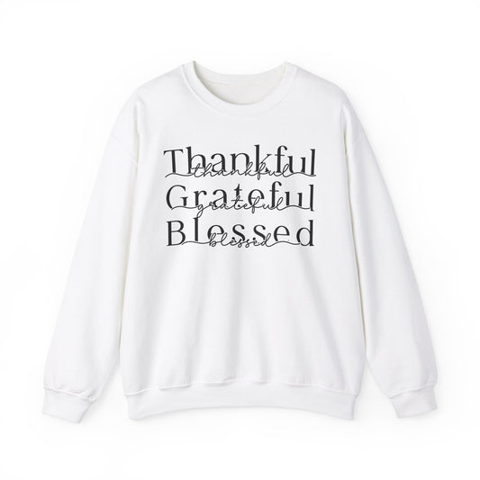 Thankful Grateful Blessed Sweatshirt