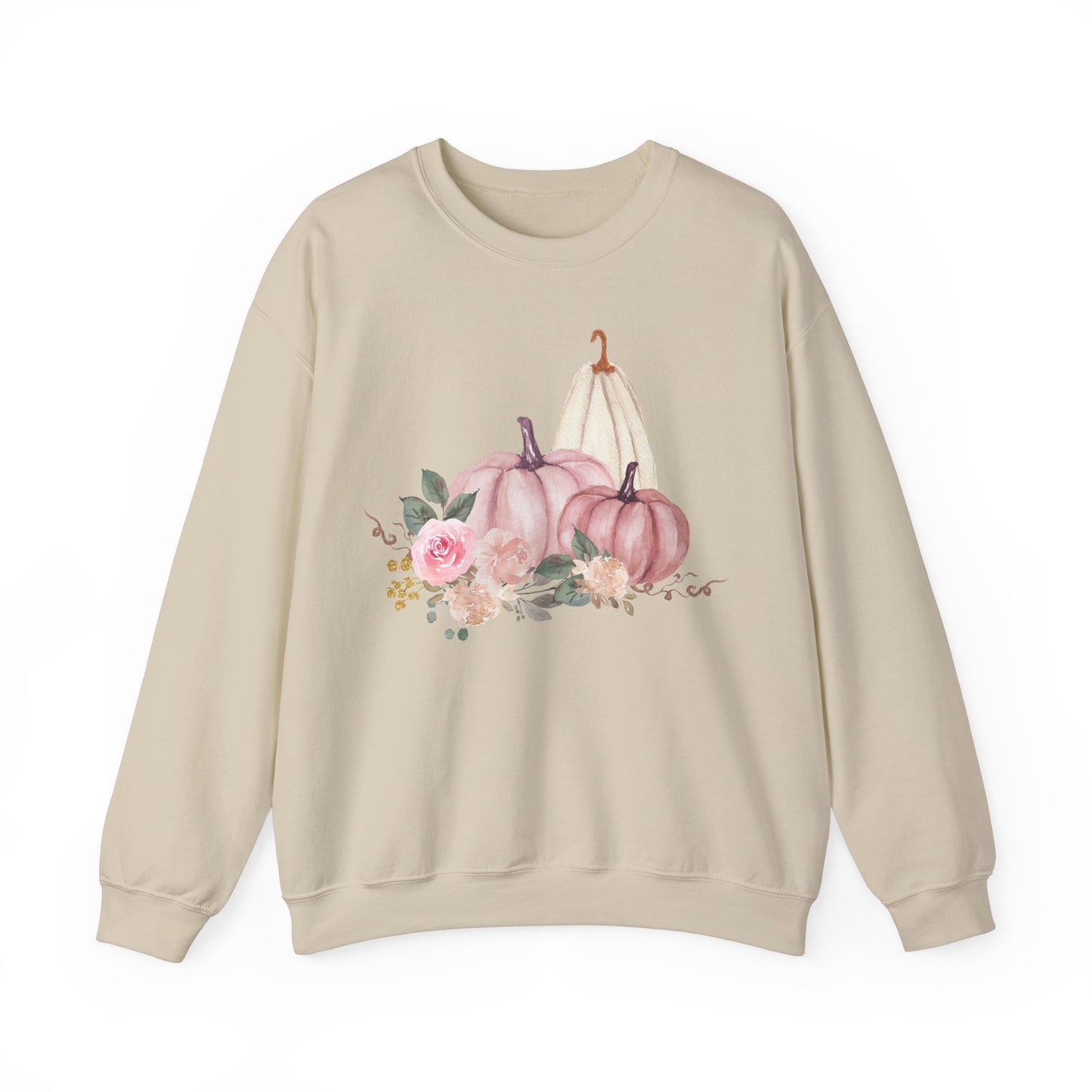 Floral Pumpkin Sweatshirt