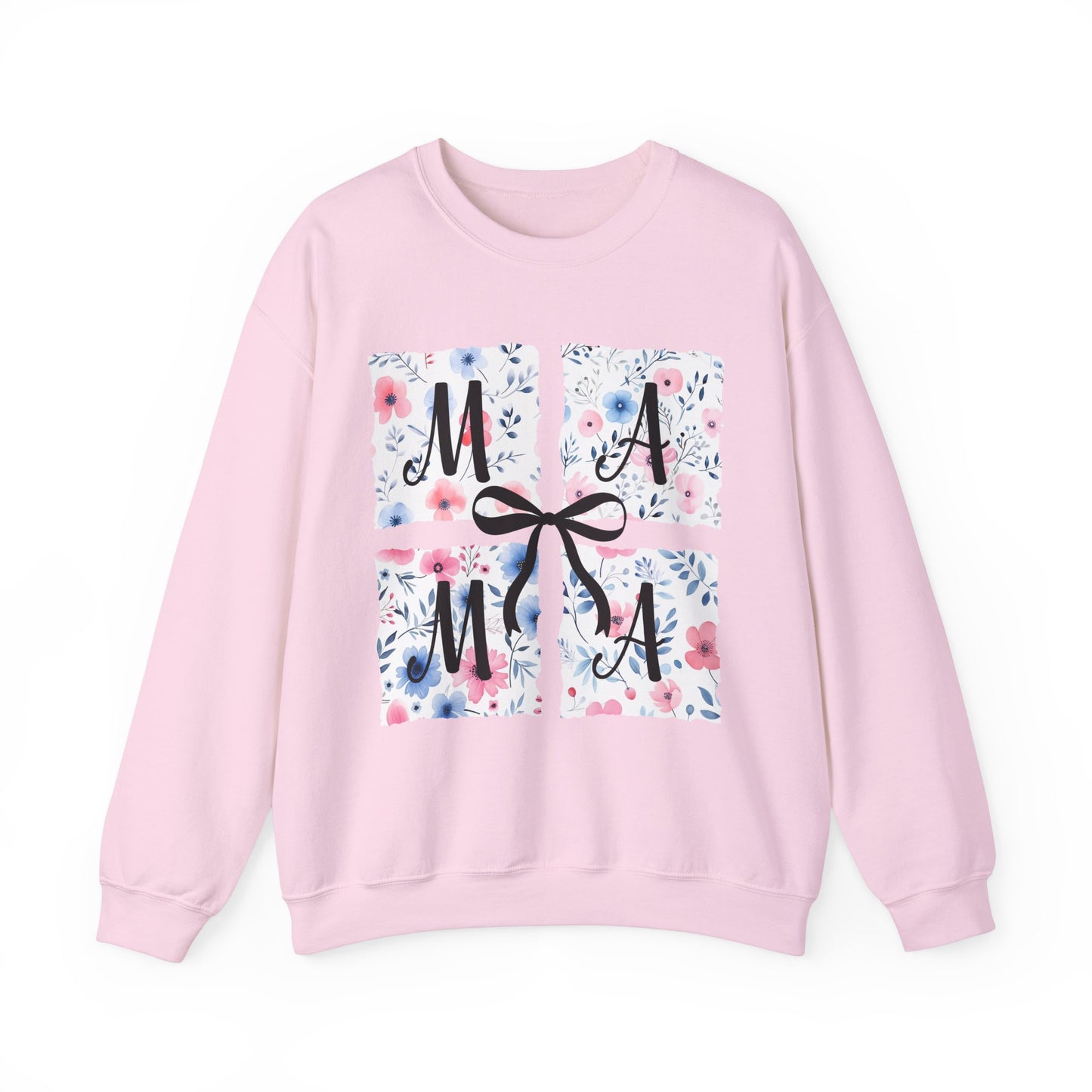 Floral Mama Coquette Bow Sweatshirt
