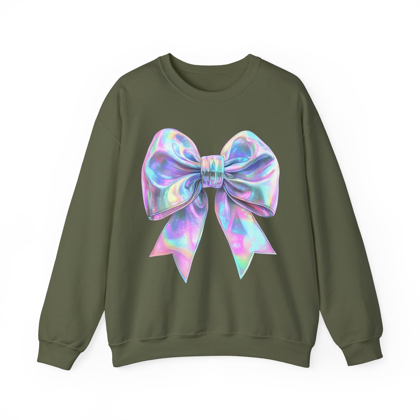 Iridescent Holographic Coquette Bow