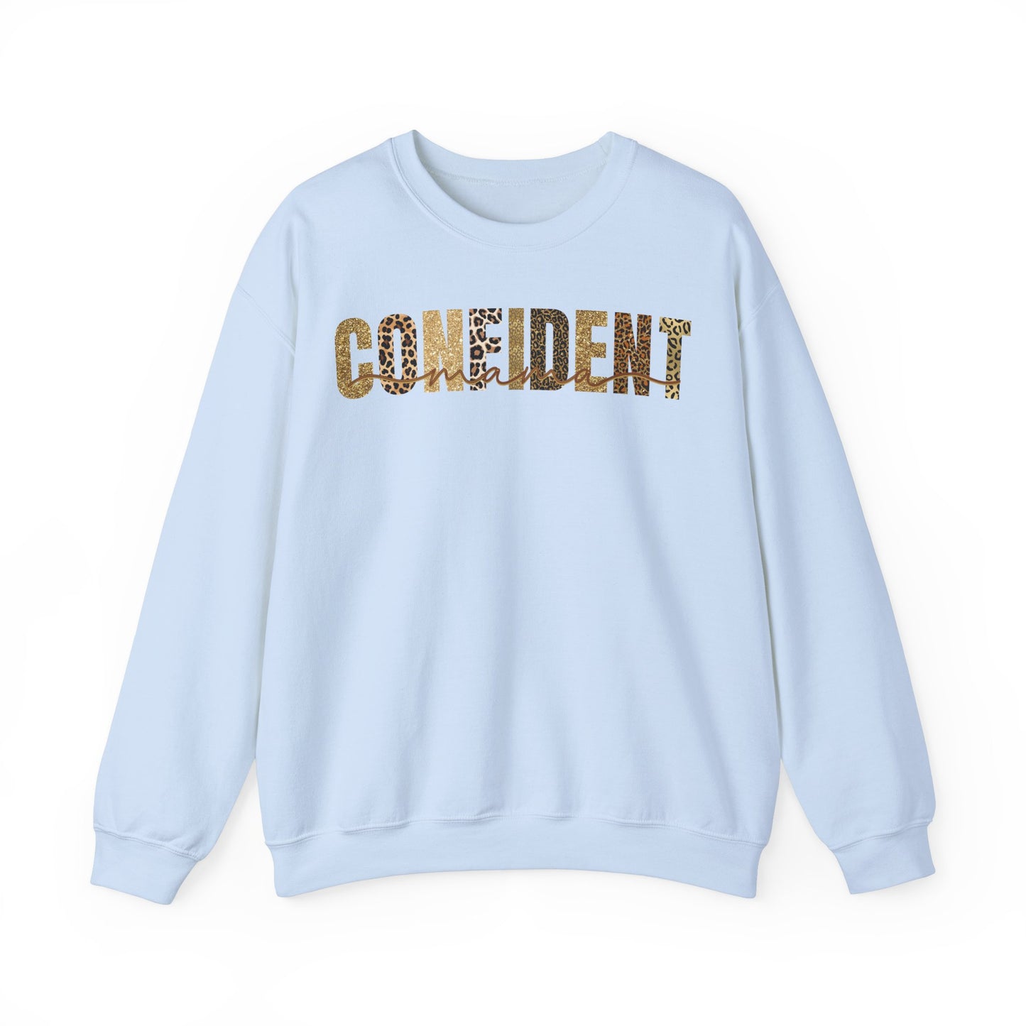 Confident Mama Leopard Pattern Sweatshirt