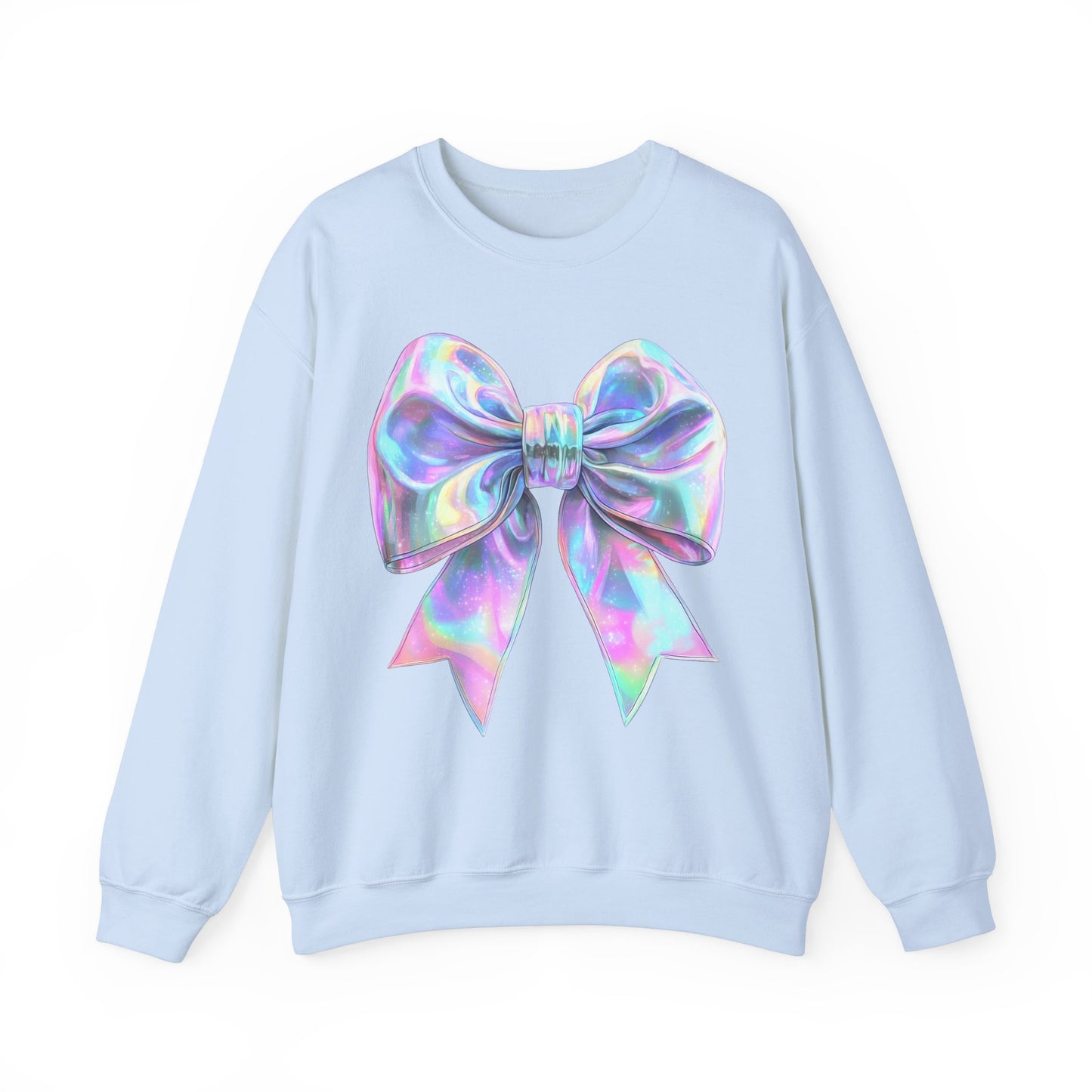 Iridescent Holographic Coquette Bow
