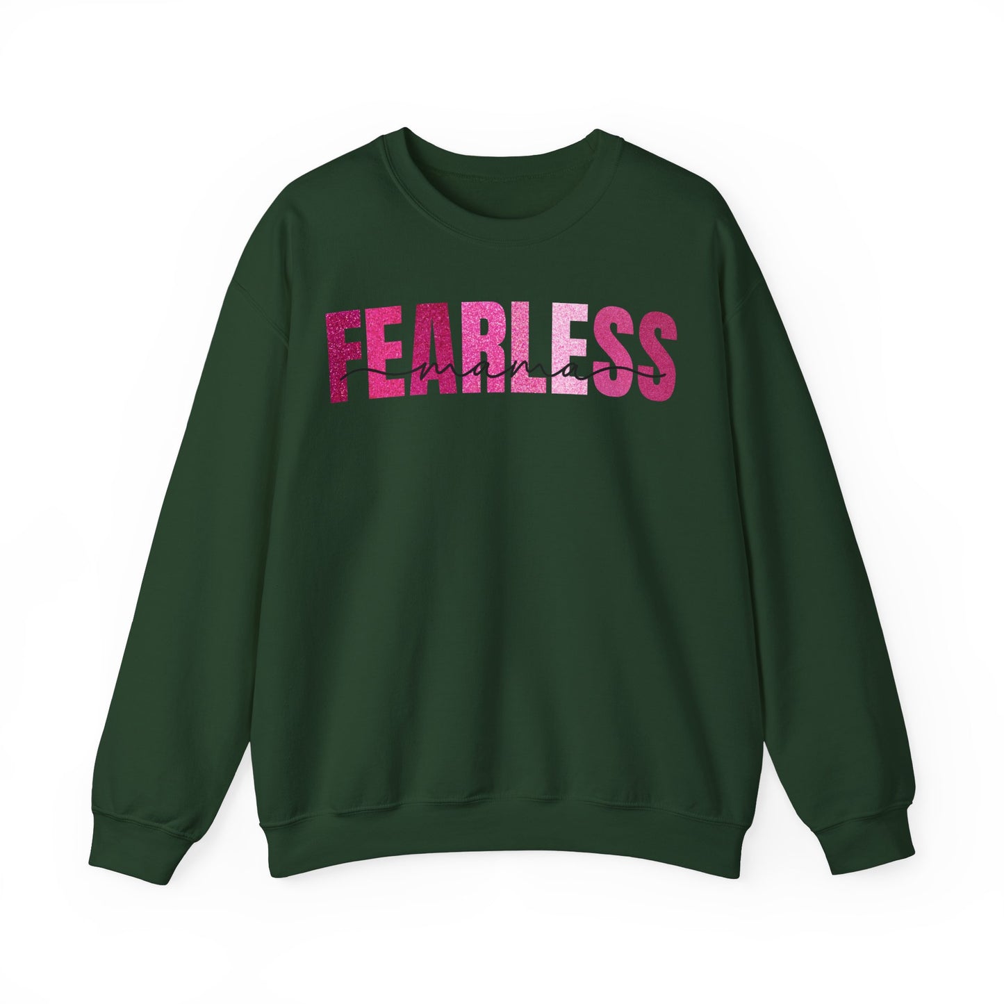 Fearless Mama Glitter Pink Patterns Sweatshirt