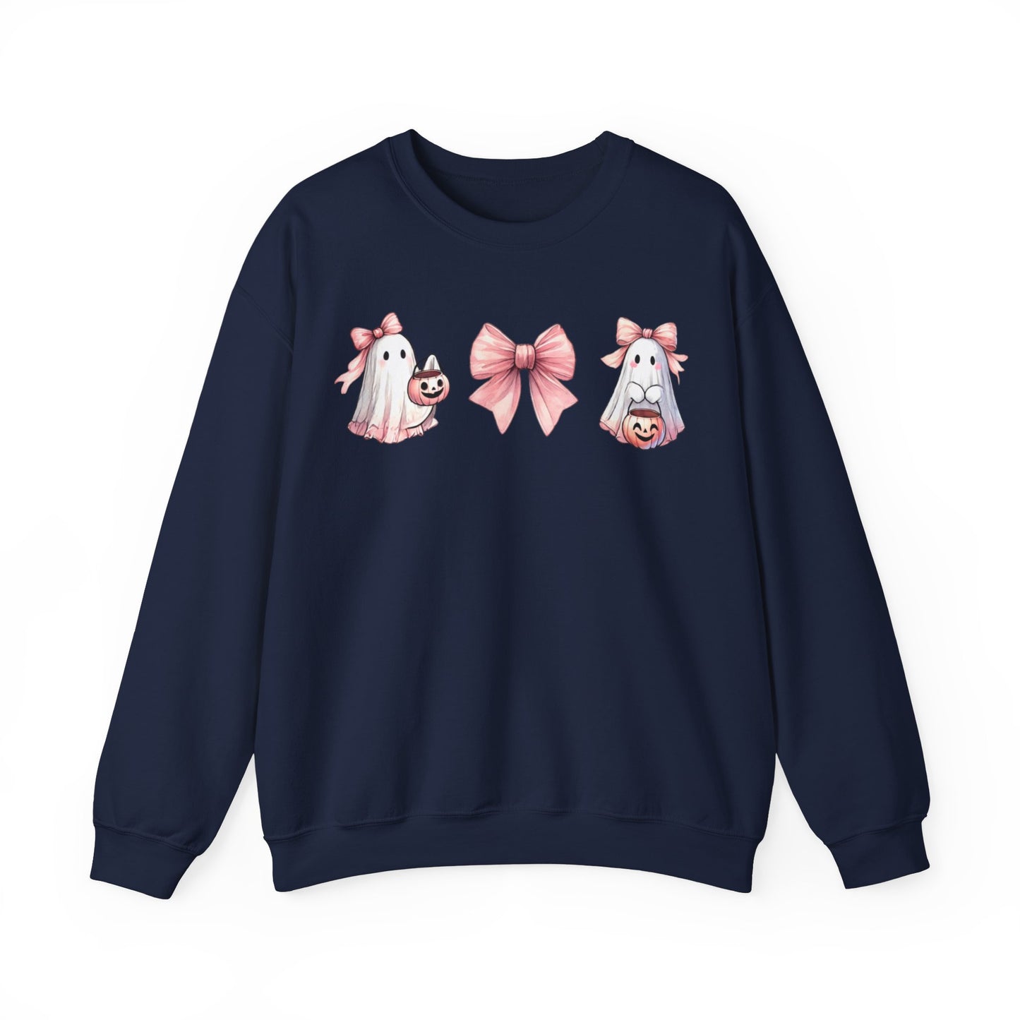 Coquette Bow and Ghosts Sweatshirt