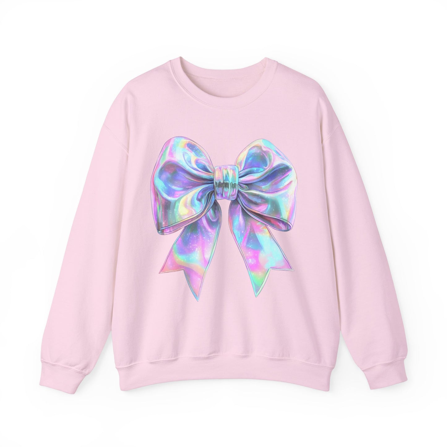 Iridescent Holographic Coquette Bow