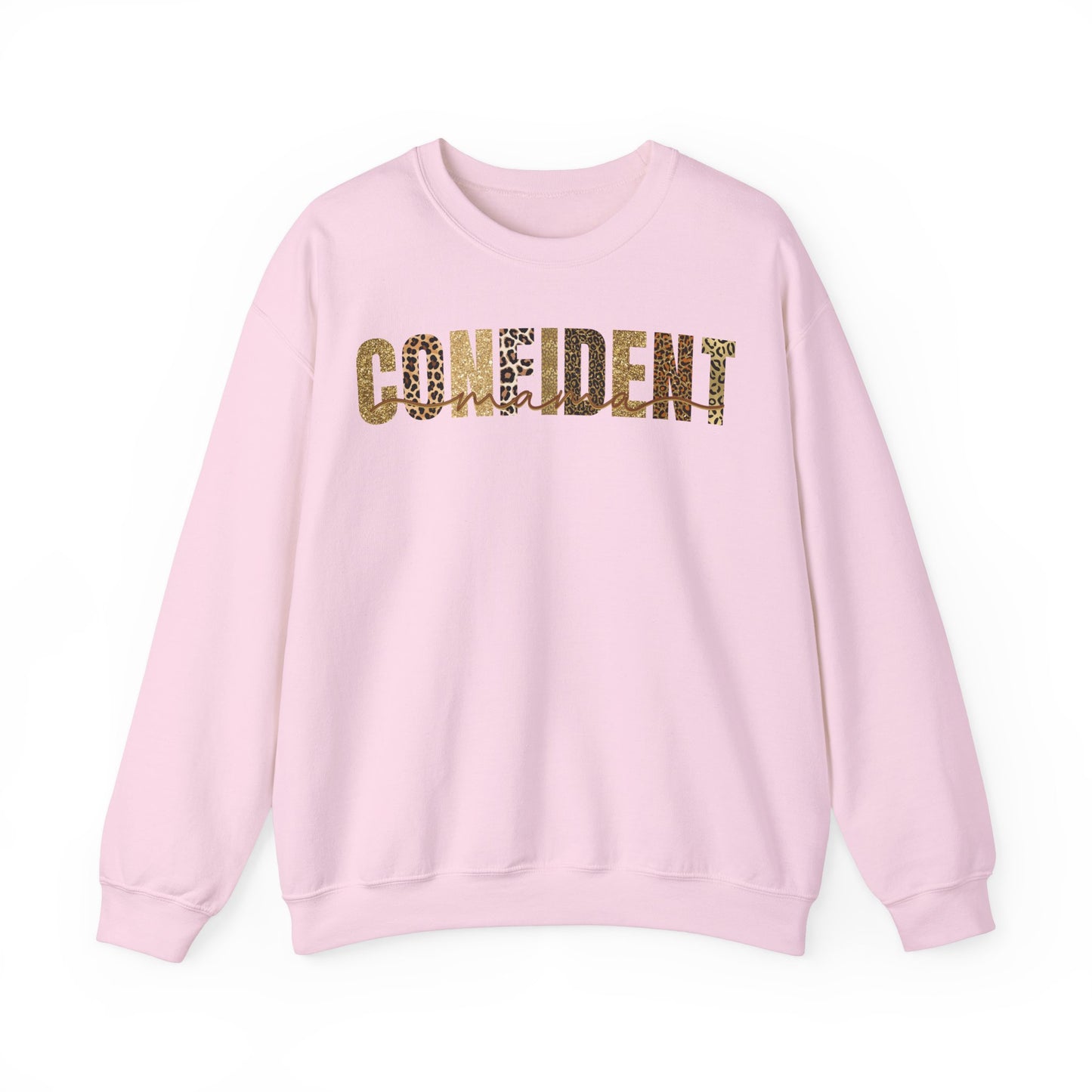 Confident Mama Leopard Pattern Sweatshirt