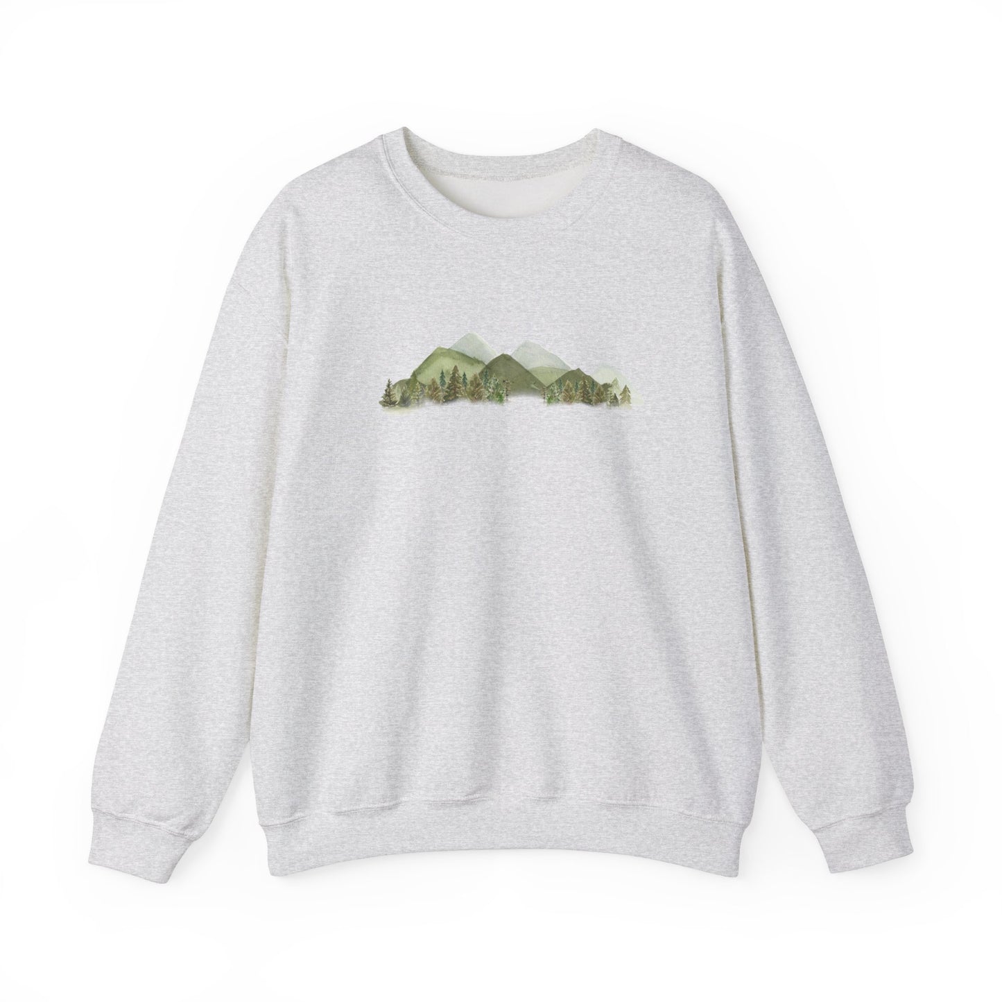 Sage Green Mountain Sweatshirt