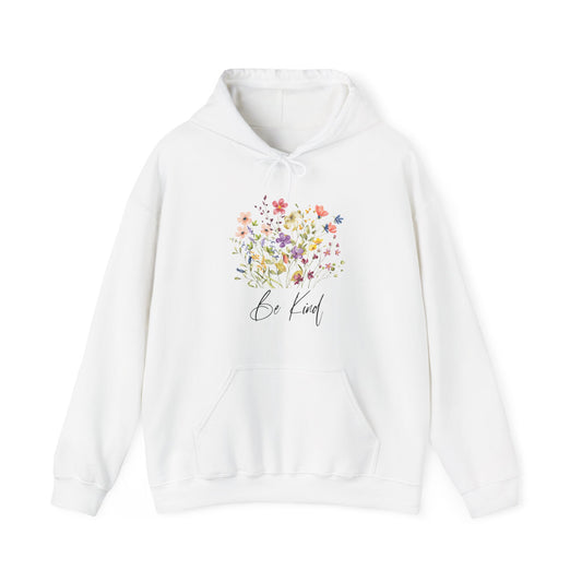 Be Kind Wildflowers Graphic Hoodie