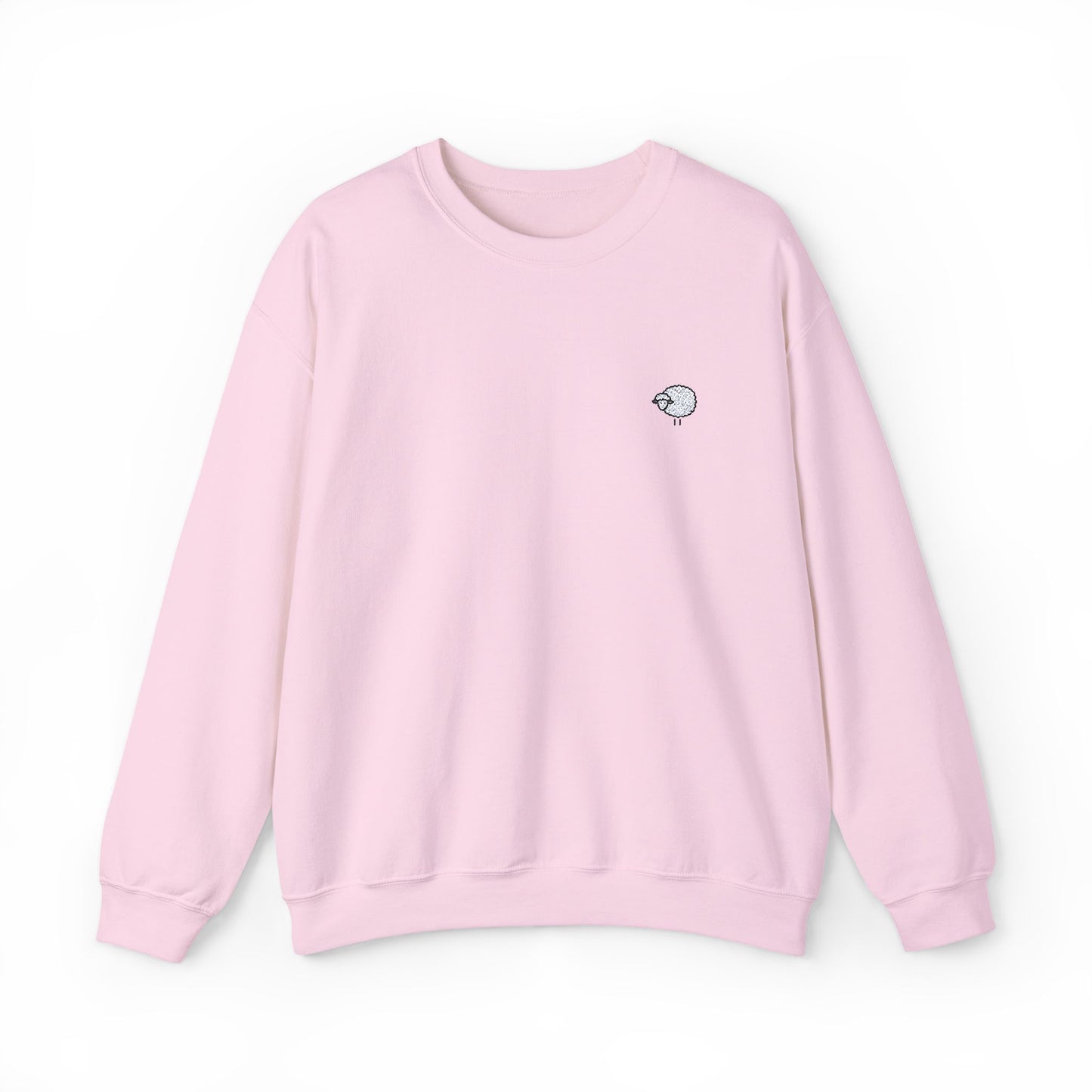 Embroidered Cute Sheep Sweatshirt