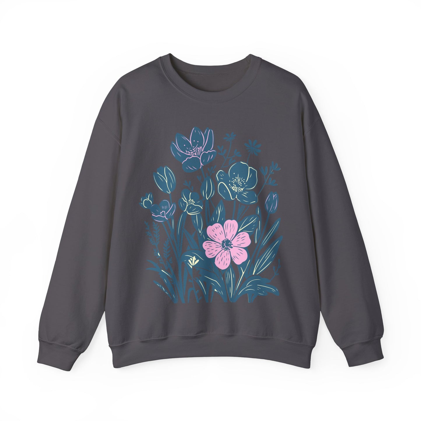 Wildflowers Retro Sweatshirt