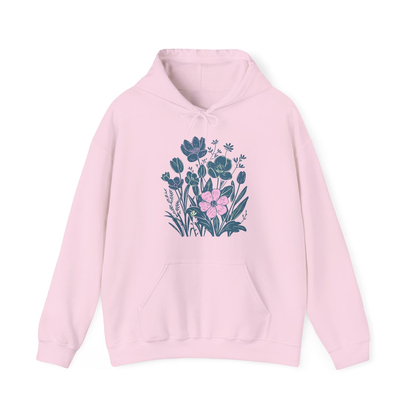 Wildflowers Retro Hoodie