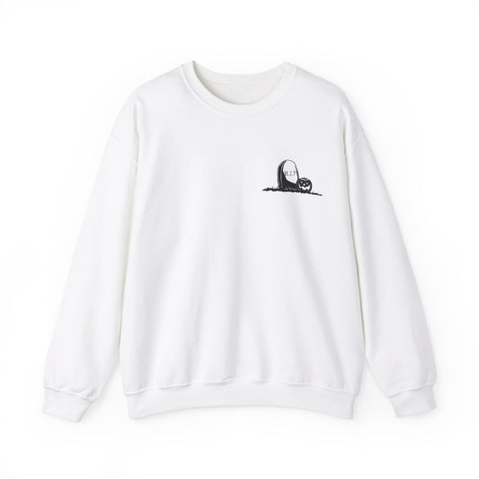 Halloween Left Chest Graphic Sweatshirt