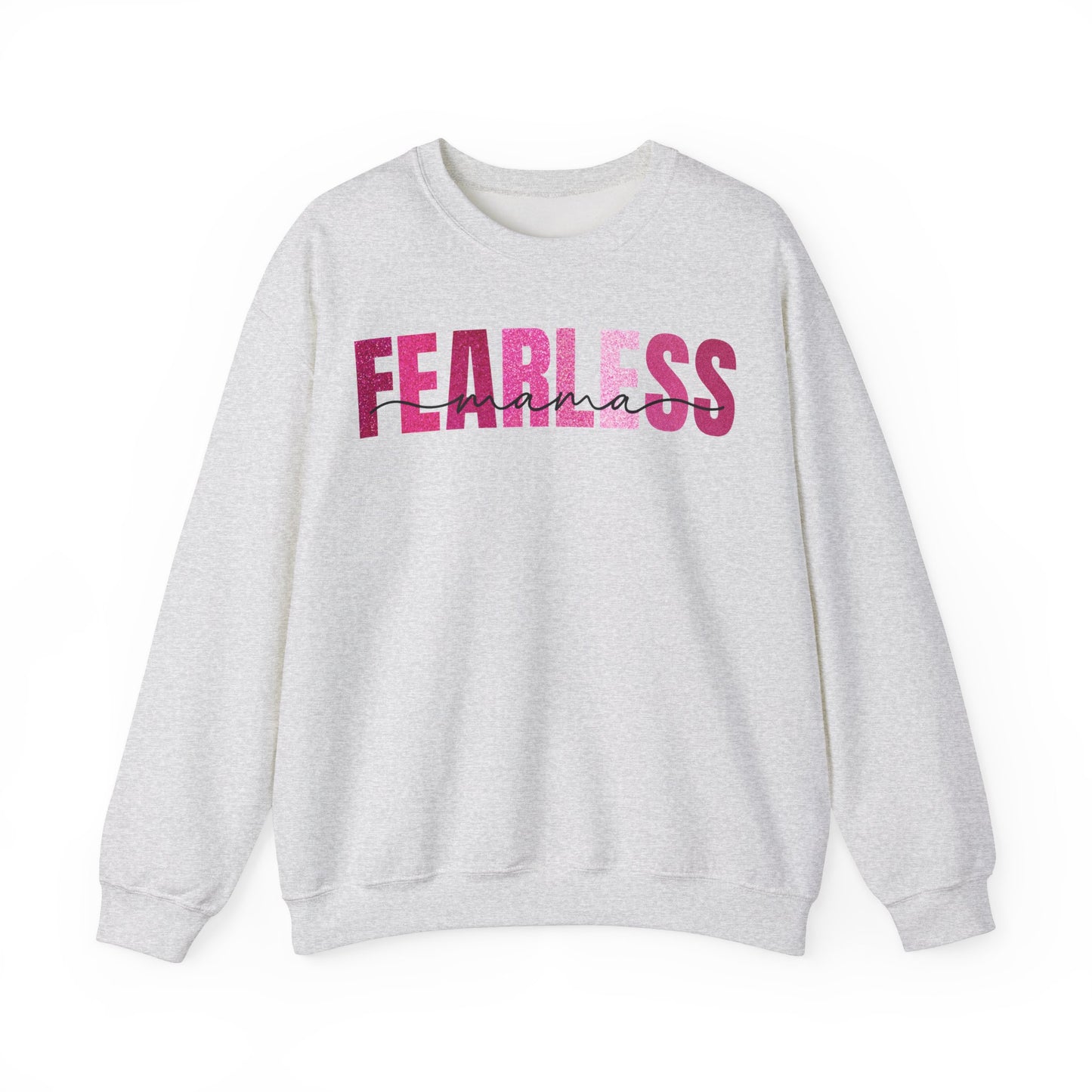 Fearless Mama Glitter Pink Patterns Sweatshirt