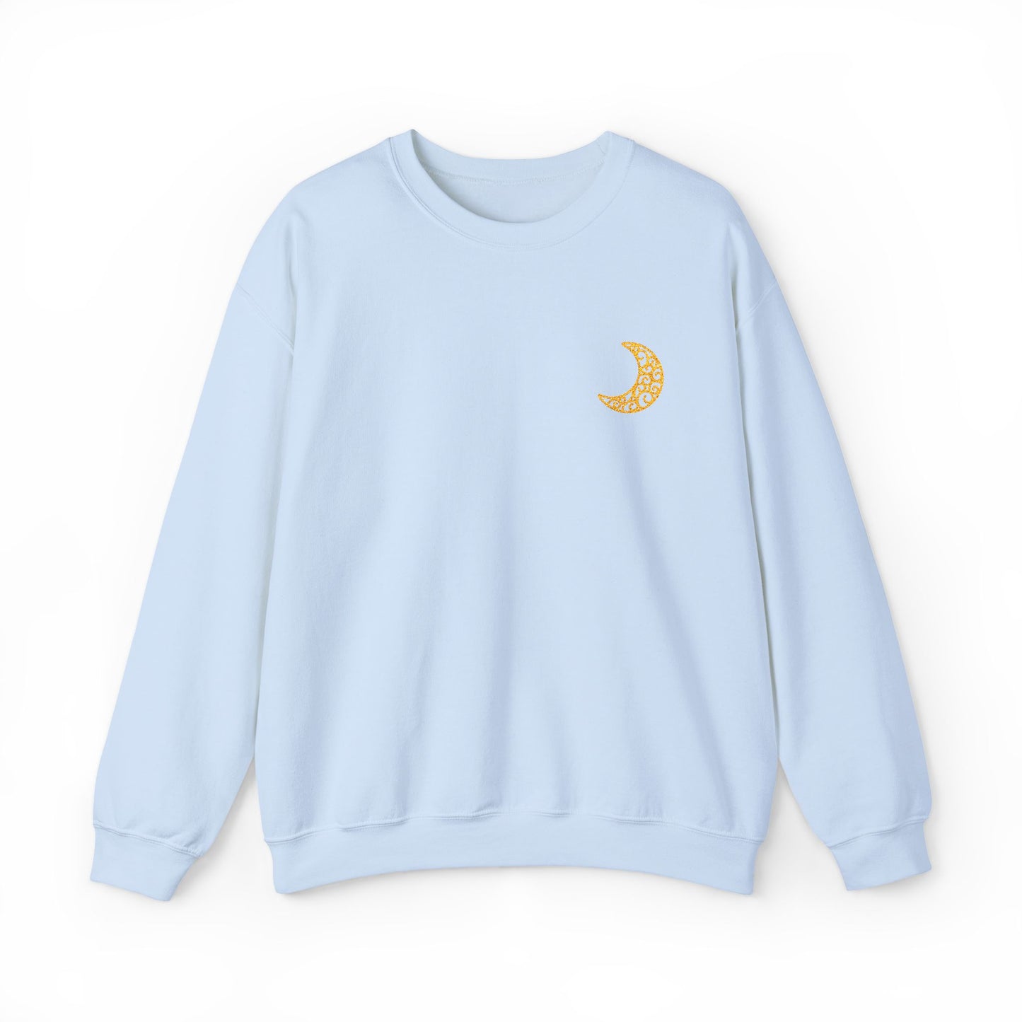 Embroidered Minimalist Moon Sweatshirt