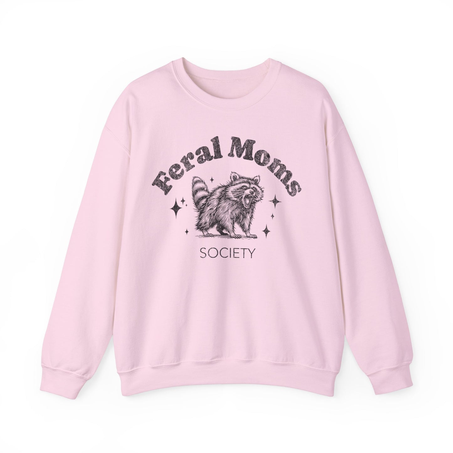 Feral Moms Society Raccoon Sweatshirt