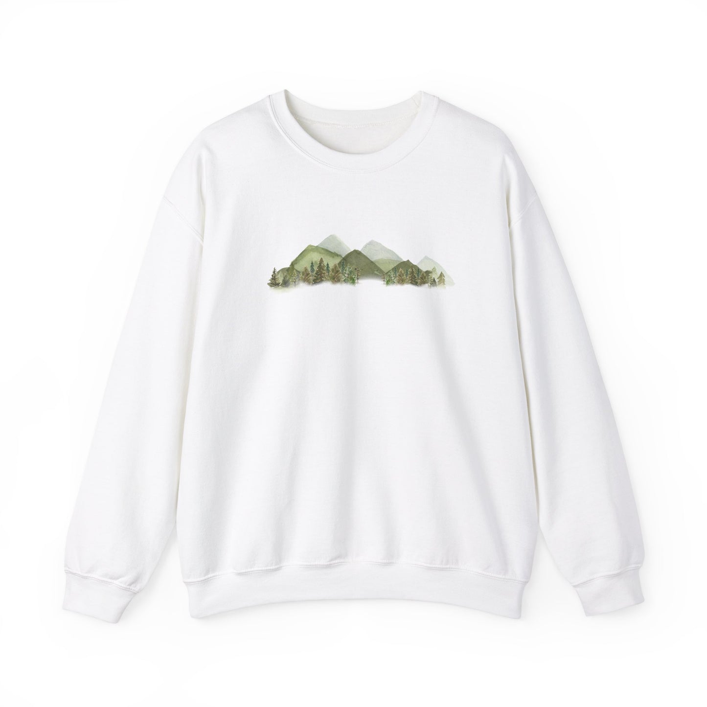 Sage Green Mountain Sweatshirt