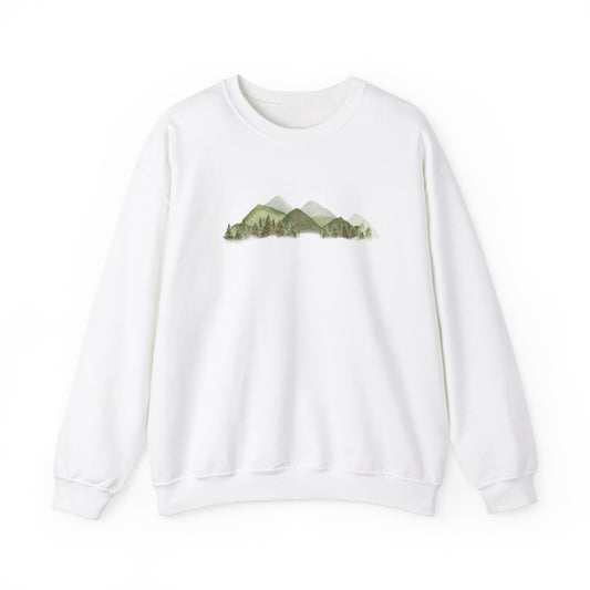 Sage Green Mountain Sweatshirt