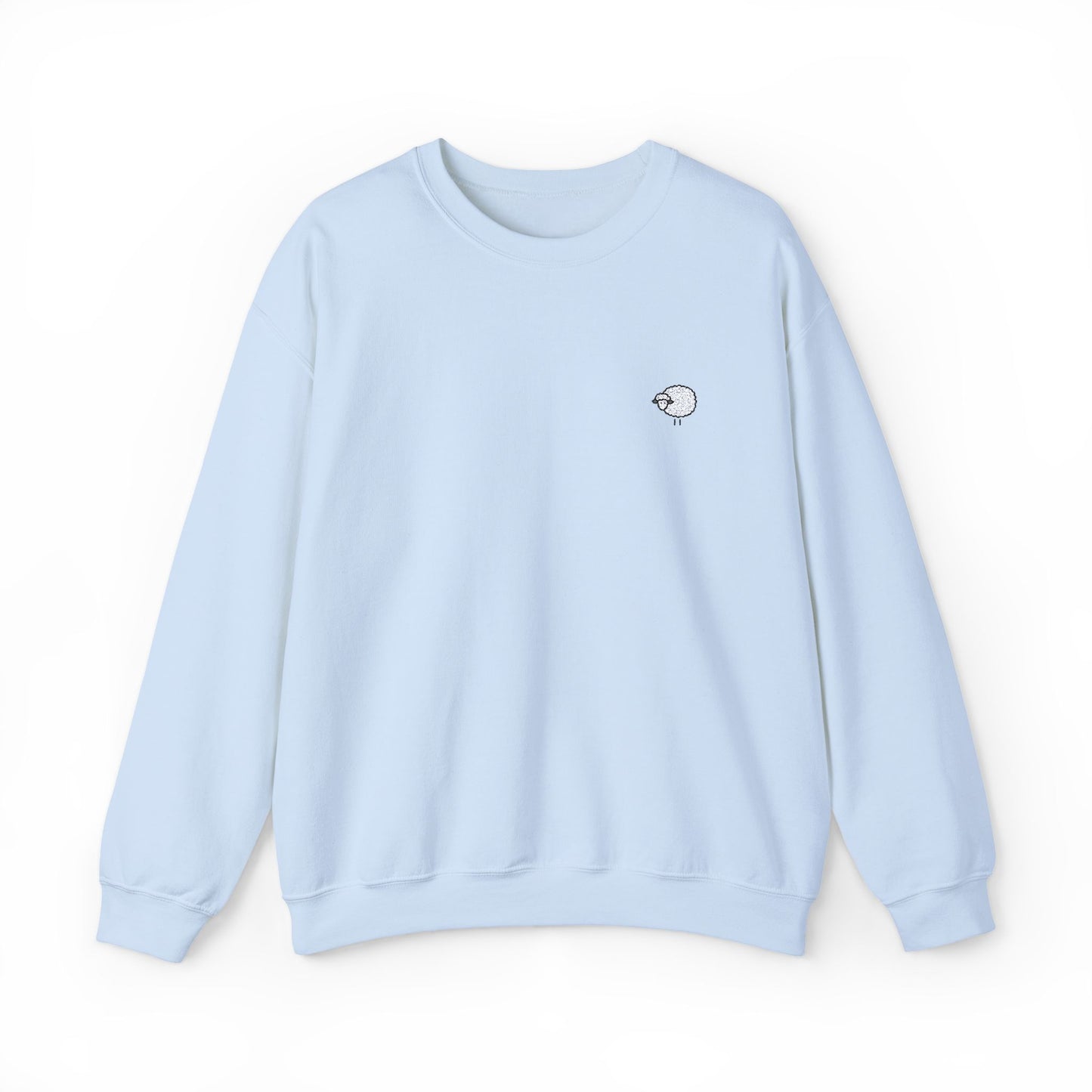 Embroidered Cute Sheep Sweatshirt