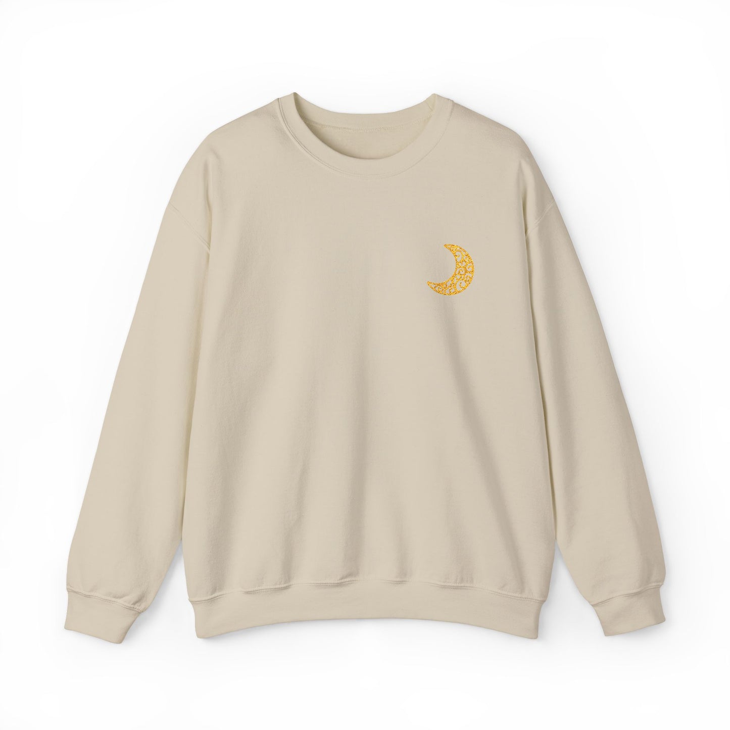 Embroidered Minimalist Moon Sweatshirt