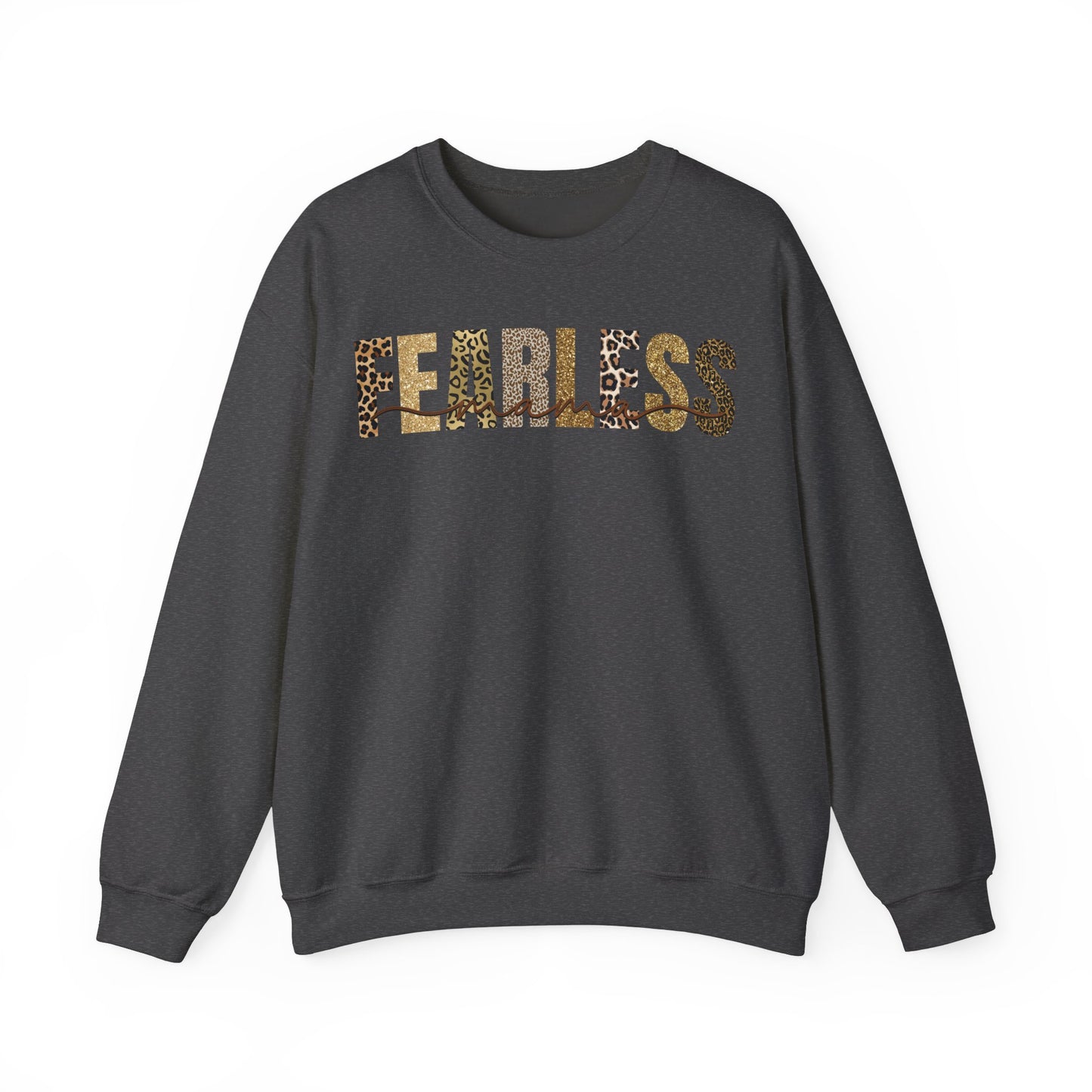 Fearless Mama Leopard Pattern Sweatshirt