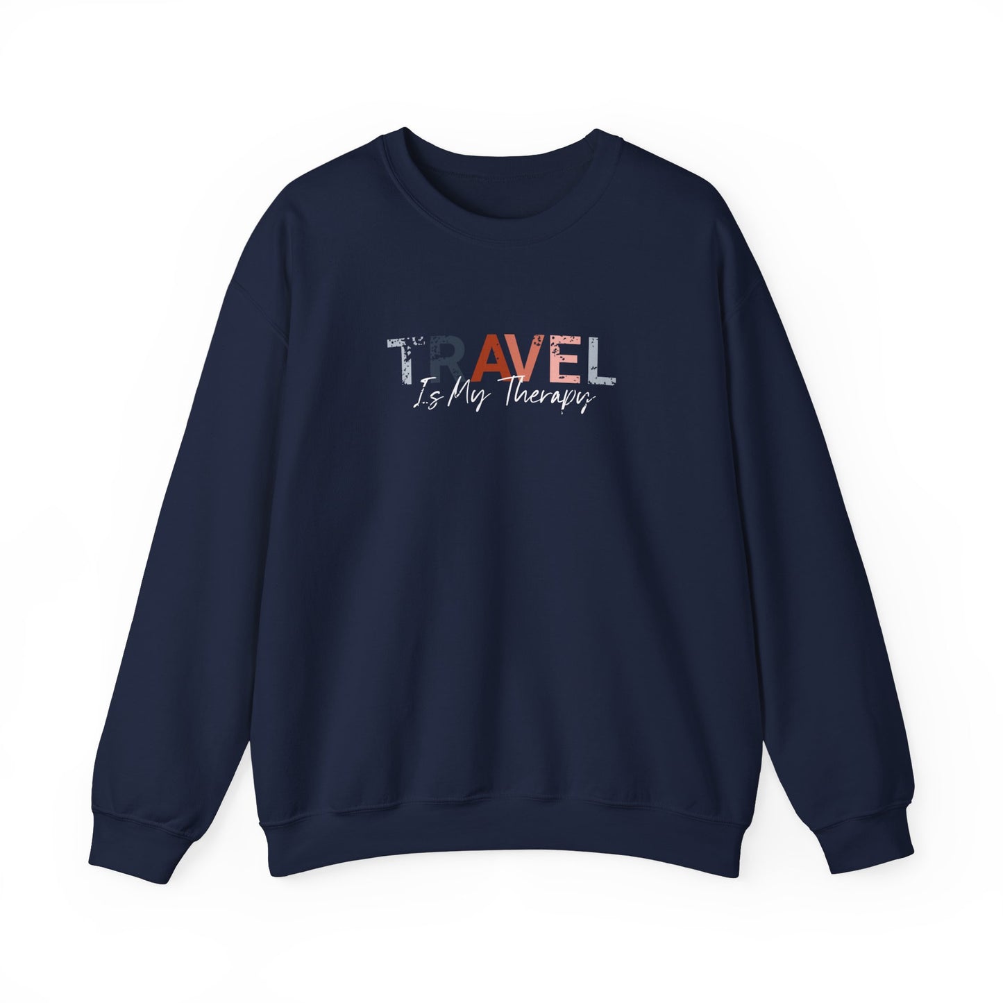 Travel Is My Therapy Sweatshirt