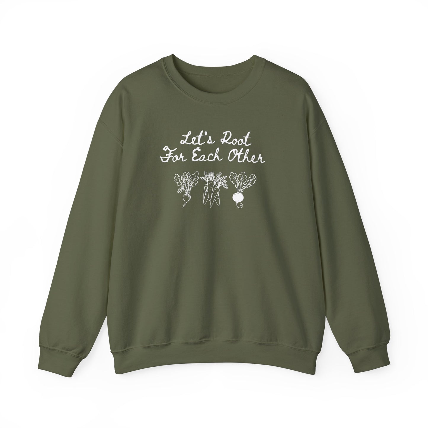 Let's Root For Each Other Graphic Sweatshirt