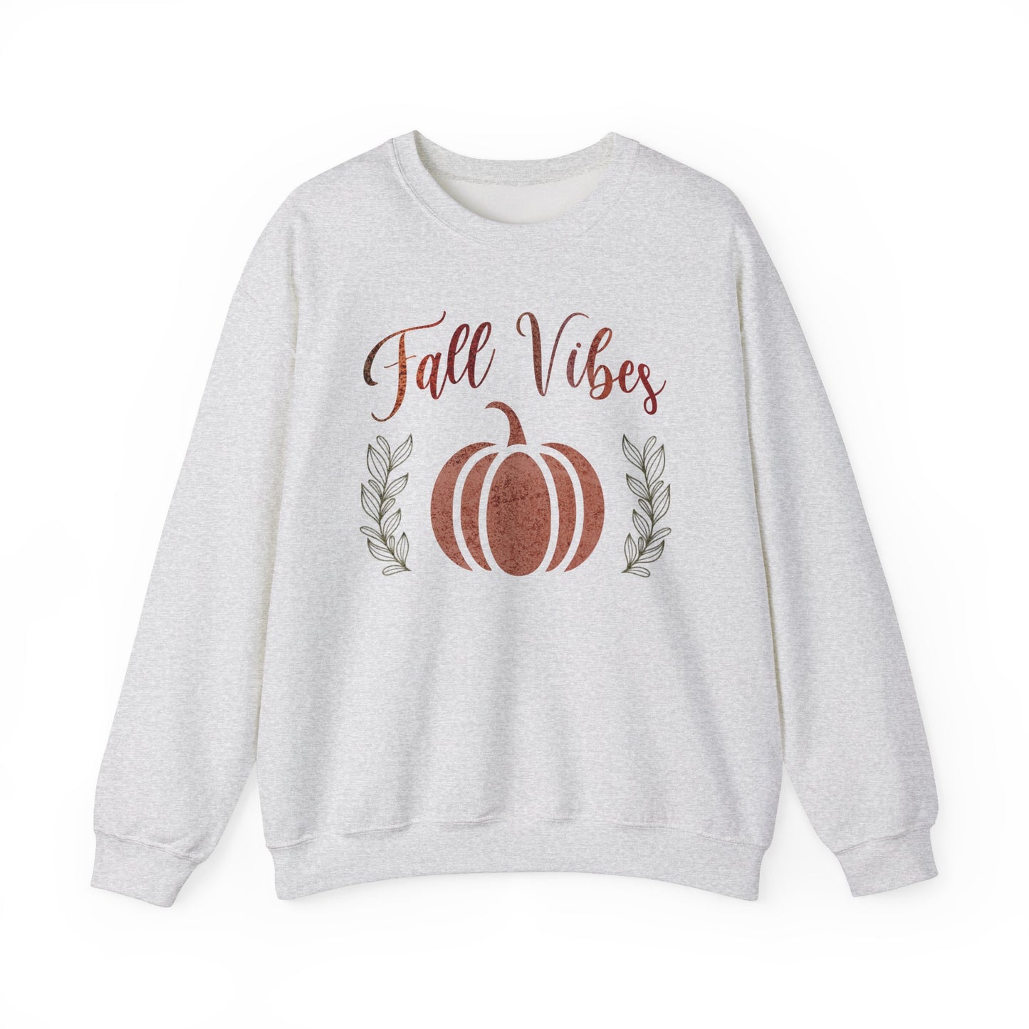 Fall Vibes Pumpkin Graphic Sweatshirt