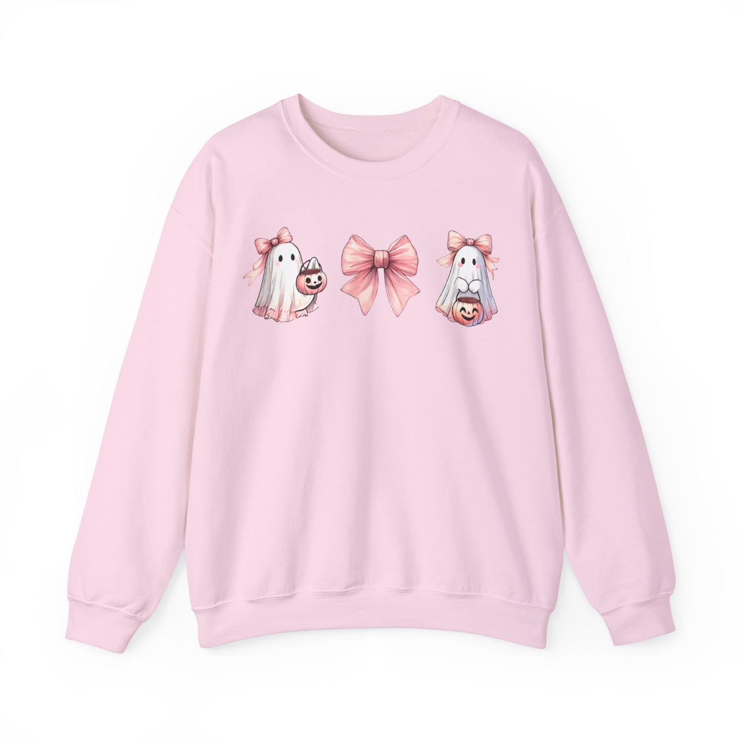 Coquette Bow and Ghosts Sweatshirt