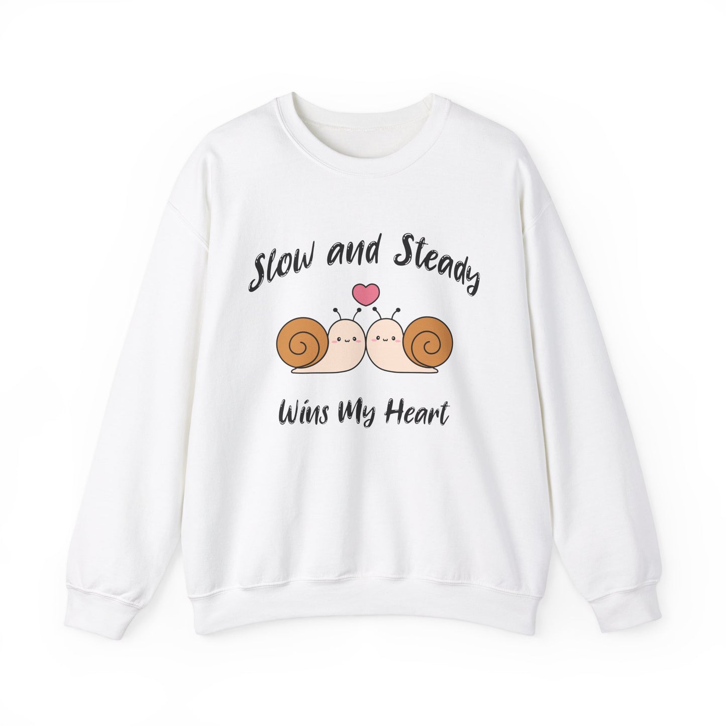 Snail Couple Graphic Sweatshirt